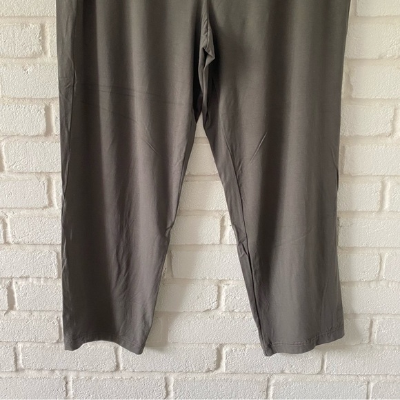 Eileen Fisher Gray Ankle Pants Comfy Pockets Women’s Size XL - Picture 3 of 10